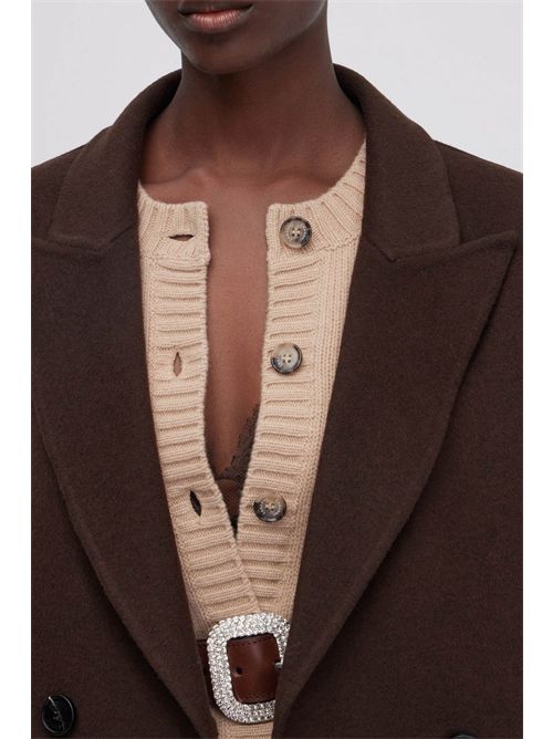 Cappotto lungo doppiopetto ERMANNO FIRENZE | D47ED056EY1MFA7004899